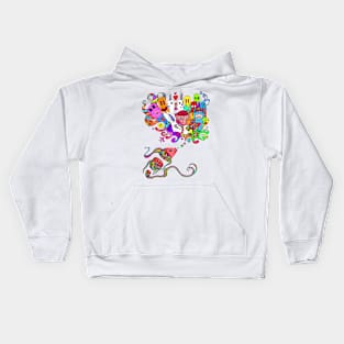 Rainbow Fish Kids Hoodie